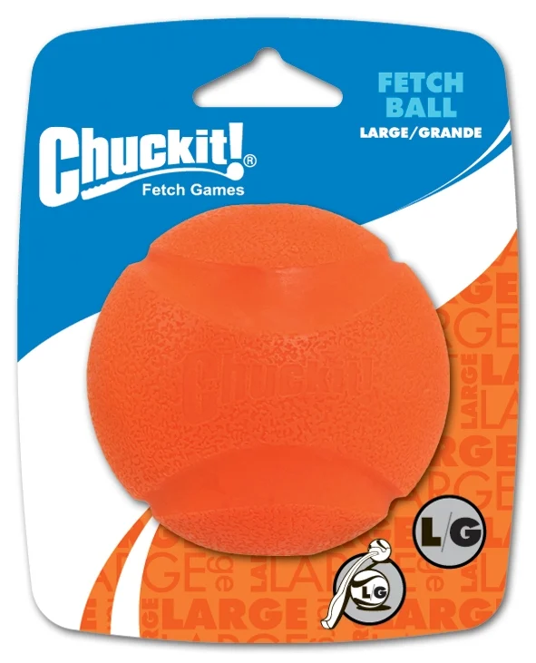CHUC19600.jpg Míček pro psy z přírodního kaučuku, odrazivý, L 7 cm – Chuckit! Fetch Ball - Obrázek 1