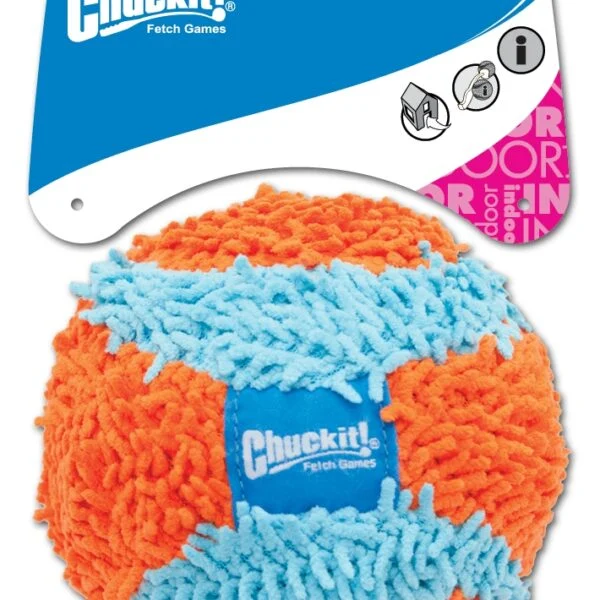 Míček pro psy s vnější vrstvou z chenille, na doma, Ø 12 cm – Chuckit! Indoor Ball