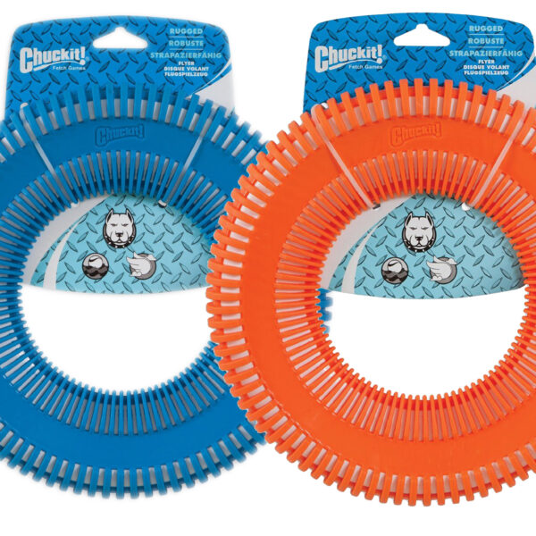 Plovoucí frisbee pro psy s gumovým povrchem – Chuckit! Rugged Flyer L