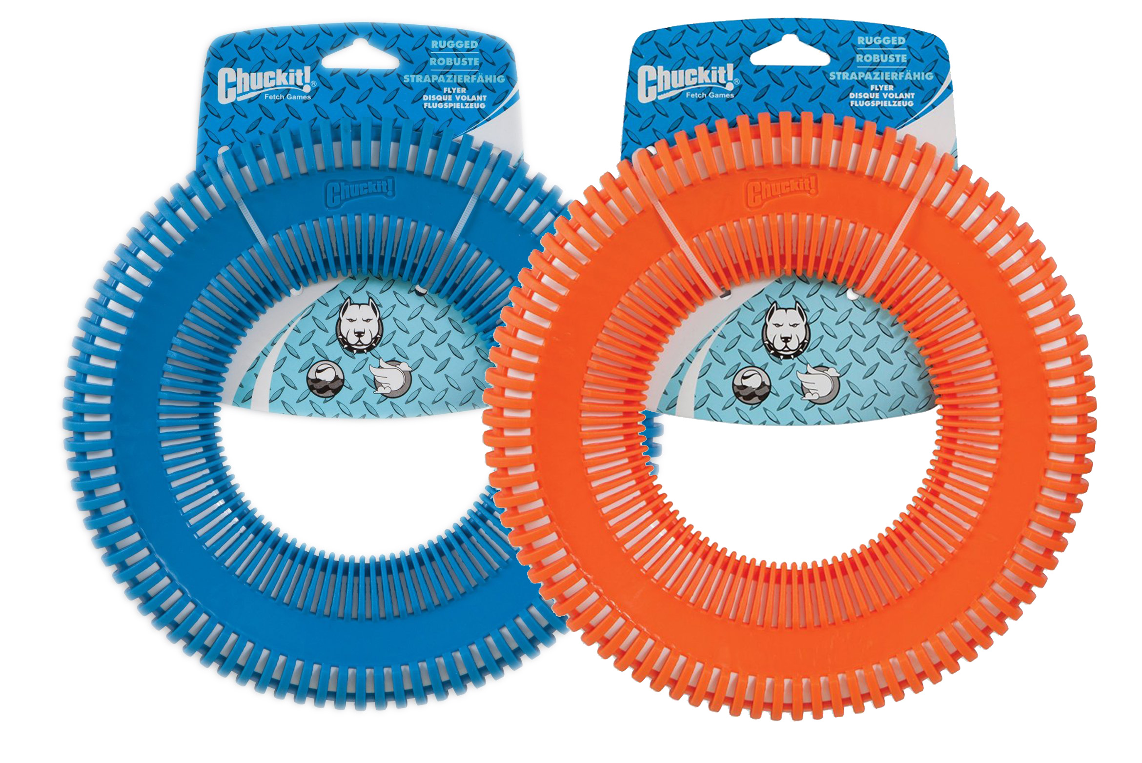 Hondenfrisbee met Rubberen Buitenkant, Drijvend – Chuckit! Rugged Flyer L Plovoucí frisbee pro psy s gumovým povrchem – Chuckit! Rugged Flyer L