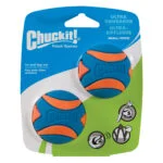 Gumový míček pro psy s pískátkem S, ø 5 cm, 2 ks – Chuckit! Ultra Squeaker Ball