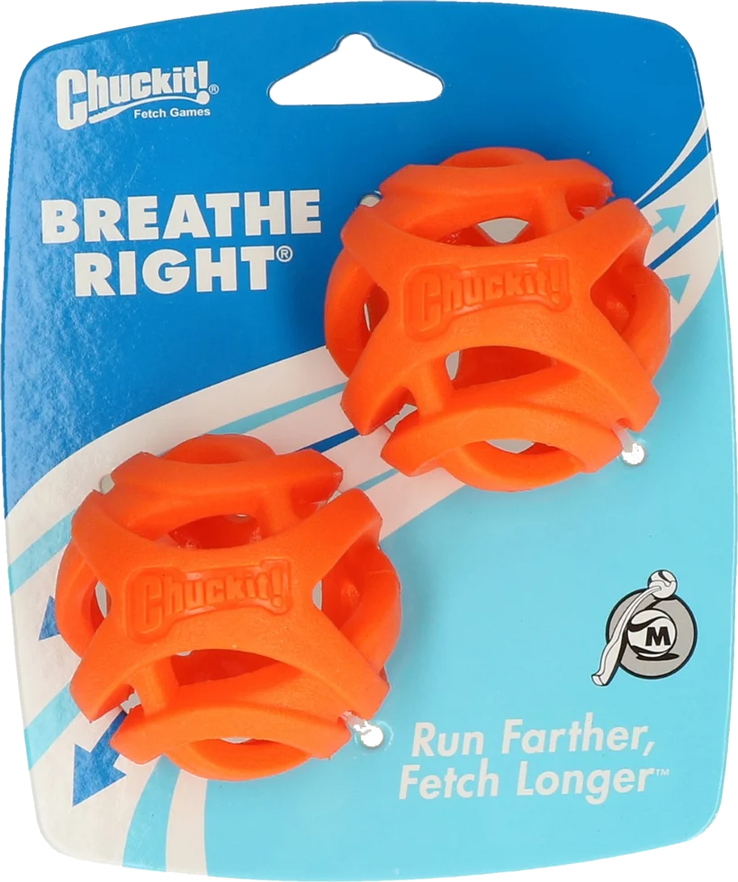 Aportovací míčky pro psy, plovoucí, Ø 6 cm, 2 ks – Chuckit! Air Fetch Ball - Obrázek 1