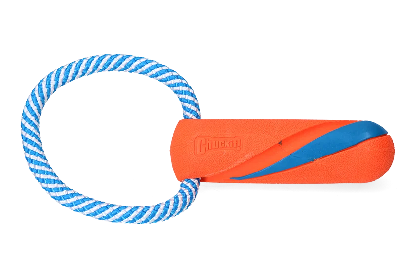 Přetahovací hračka pro psy s lanem, plovoucí, 17 cm, ø 6 cm – Chuckit! Ultra Bumper Tug - Obrázek 3
