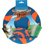 Frisbee pro psy s pískátkem, gumové, 28 cm – Chuckit! Whistle Flight