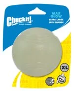 Svítící gumový míček pro psy, Ø 9 cm – Chuckit! Max Glow XL