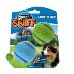 Psí míčky s vůní slaniny a burákového másla, 2 ks – Chuckit! Sniff Fetch Ball Bacon & Peanut Butter M