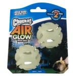 Svítící míček pro psy S, plovoucí, 4,5 cm, 2 ks – Chuckit! Air Glow Fetch Ball