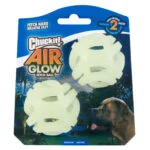 Svítící míček pro psy M, plovoucí, 6 cm, 2 kusy – Chuckit! Air Glow Fetch Ball