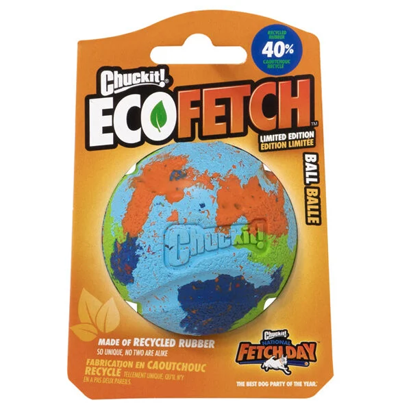 Psí míček z 40% recyklované pryže, 6,35 cm – Chuckit! Eco Fetch Ball