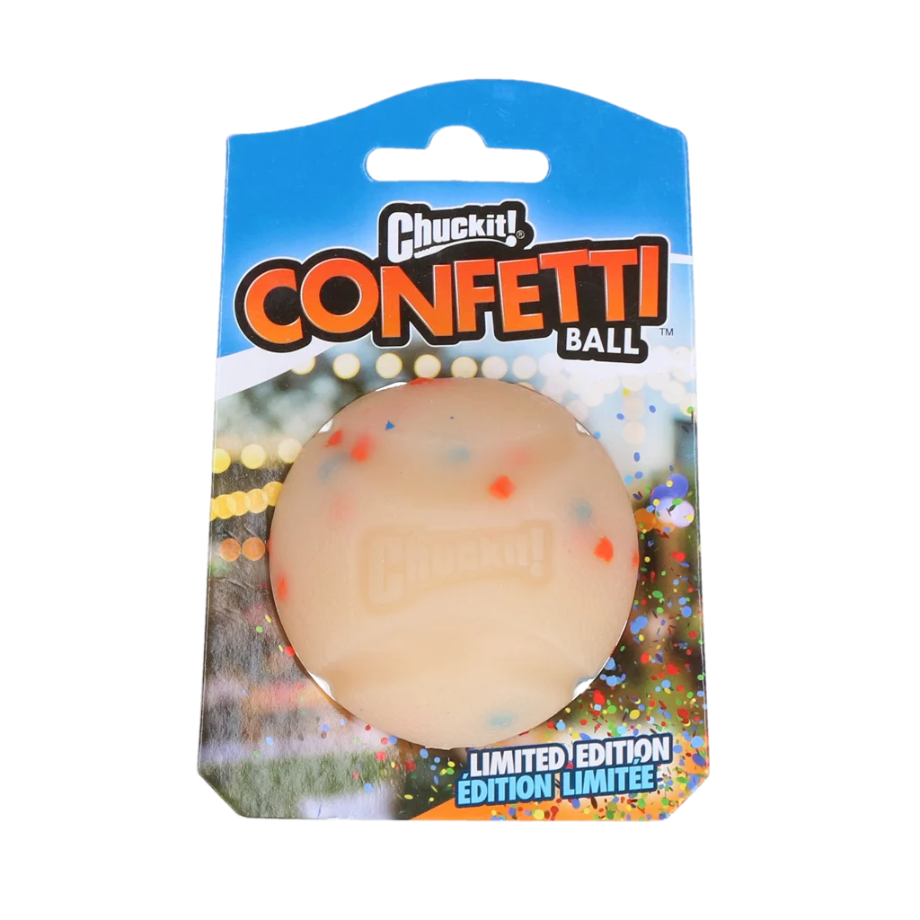 Gumový míček pro psy, skákavý, M 6 cm – Chuckit! Confetti Ball - Obrázek 1