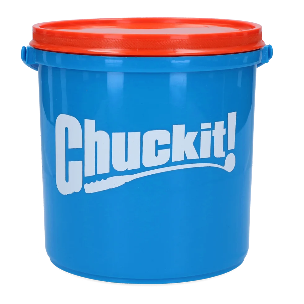 Sada míčků pro psy s kbelíkem a odtokovými otvory, 8 míčků M – Chuckit! Bucket - Obrázek 3