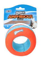 Plovoucí aportovací váleček, oranžový, 11 cm – Chuckit! Amphibious Roller