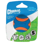 Pískací gumový míček pro psy S, ø 5 cm, 1 kus – Chuckit! Ultra Squeaker Ball