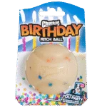 Psí míček s vůní vanilky, M 6 cm – Chuckit! Birthday Fetch Ball