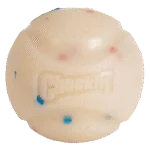 Psí míček s vůní vanilky, M 6 cm – Chuckit! Birthday Fetch Ball - Obrázek 3