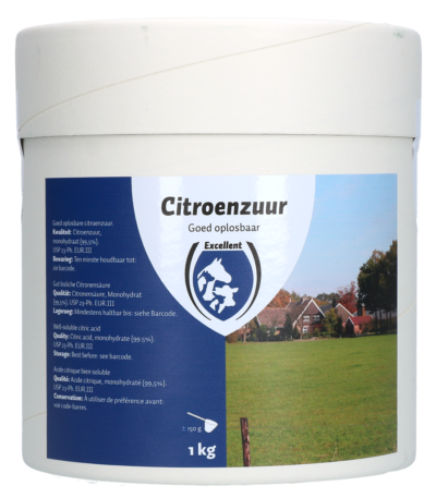 Kyselina citronová na čištění, 1 kg – Excellent Citroenzuur