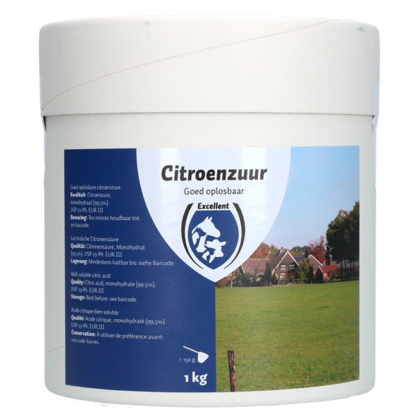 Kyselina citronová na čištění, 1 kg – Excellent Citroenzuur