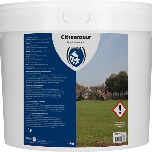 Kyselina citronová na čištění, 10 kg – Excellent Citroenzuur