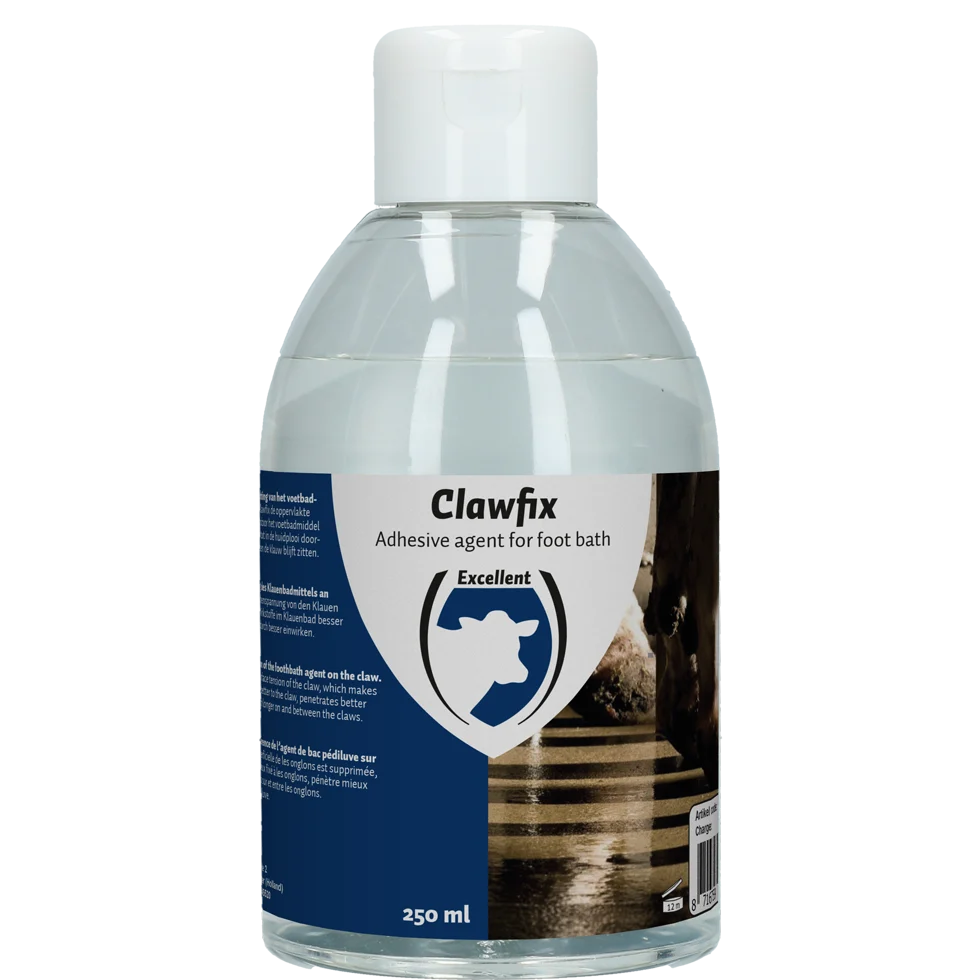 Přípravek pro lepší přilnavost do koupele na paznehty pro ovce a skot, 250 ml – Excellent ClawFix - Obrázek 1