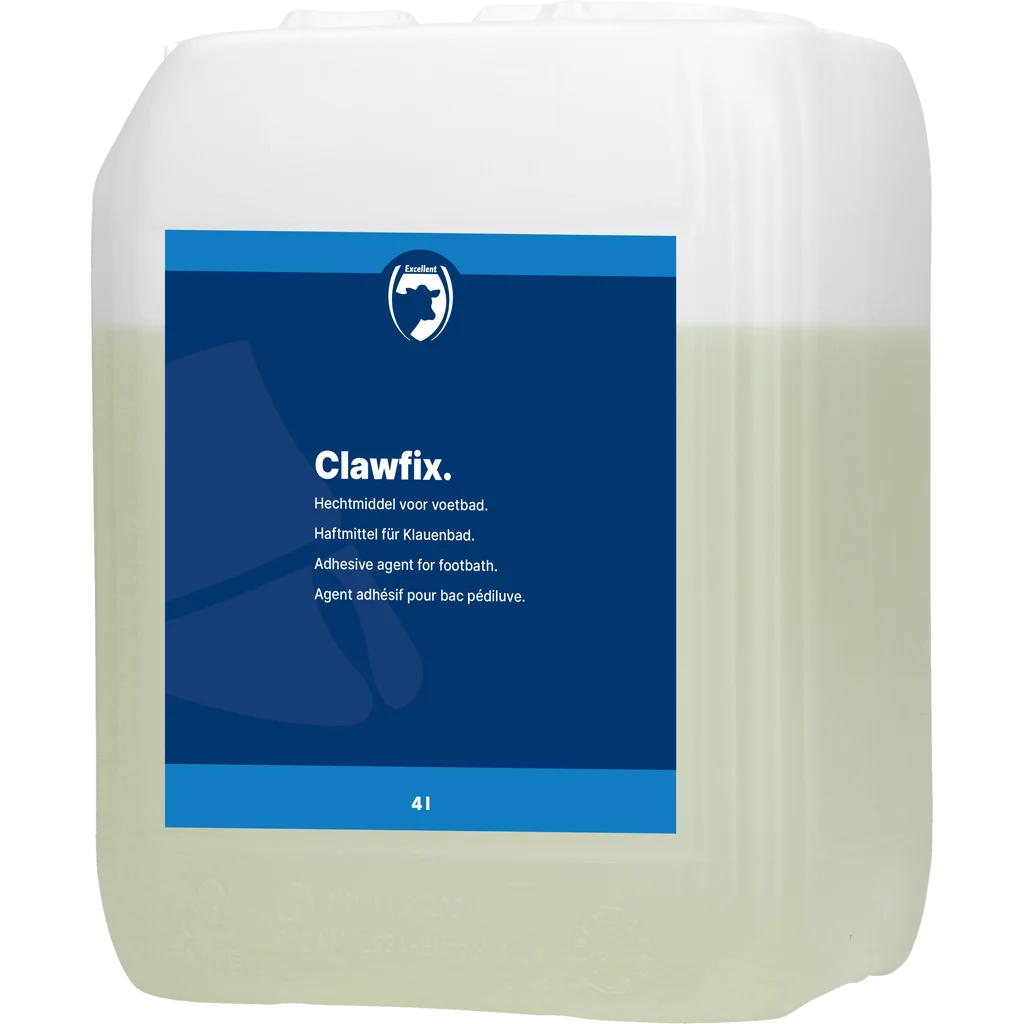 CLAW0254.png Přilnavý přípravek do koupele paznehtů pro ovce a skot, 4 l – Excellent ClawFix - Obrázek 1