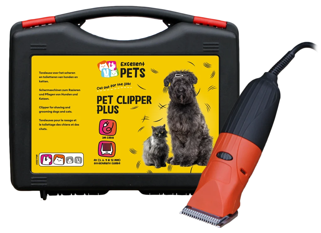 Stříhací strojek pro psy 35 W se 4 nástavci – Excellent Pet Clipper Plus - Obrázek 1