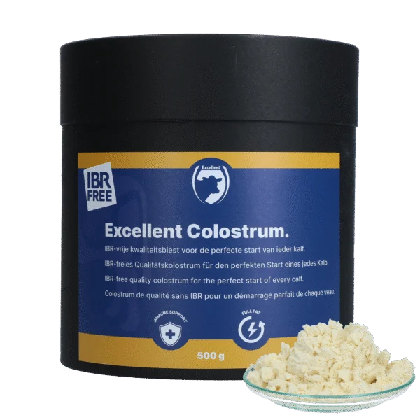 Mlezivo pro telata, bez IBR, 500 g – Excellent Colostrum