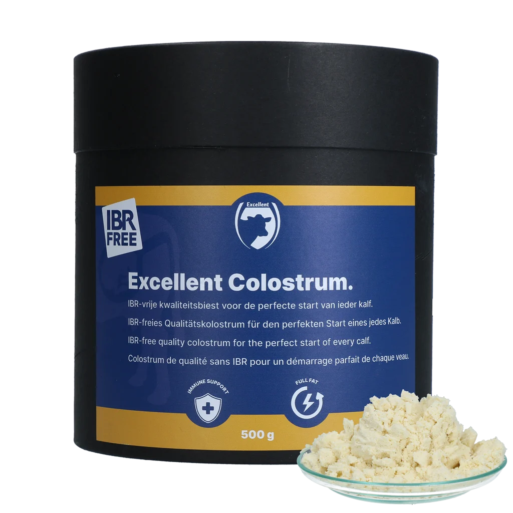 Mlezivo pro telata, bez IBR, 500 g – Excellent Colostrum - Obrázek 1