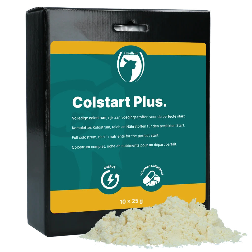 COLS50025.png Mlezivový prášek pro novorozená jehňata, 10 x 25 g – Excellent Colstart Plus - Obrázek 1