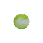Míček pro psy se svítící částí a pískátkem S, 5 cm, zelený – Dog Comets Glow In The Dark Moon Ball - Obrázek 2