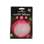 Svítící míč pro psy s pískátkem, L 10 cm, růžový – Dog Comets Glow In The Dark Moon Bal