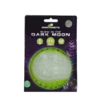 Svítící míček pro psy s pískátkem, L 10 cm, zelený – Dog Comets Glow In The Dark Moon Ball