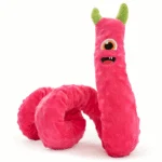Velký plyšový pes pro psy se 3 pískátky, růžový, 150 cm – Dog Comets Invaders XXL - Obrázek 2