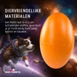 Plovoucí aportovací hračka pro psy, 20 cm, oranžová – Dog Comets Pan-Stars - Obrázek 5