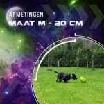 Aportovací hračka pro psy, plovoucí, 20 cm, zelená – Dog Comets Pan-Stars - Obrázek 3