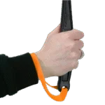 Házeč míčků pro psy s tenisovým míčkem M, 48 cm, oranžový – Dog Comets Launcher - Obrázek 4