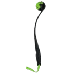 Házeč míčků pro psy s tenisovým míčkem M, 48 cm, zelený – Dog Comets Launcher - Obrázek 2