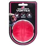 Růžový plovoucí míč pro psy s nepředvídatelným odskokem – Dog Comets Vortex