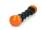 Gumová házecí tyč s pískátkem, S 23 cm, oranžová – Dog Comets Meteor - Obrázek 2