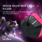 Hlavolamový míček pro psy s otočnými částmi – Dog Comets Treat Puzzle - Obrázek 5