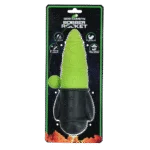 Aportovací hračka se šňůrou, plovoucí, Ø 65 x 235 mm, zelená – Dog Comets Bobber Rocket