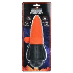 Aportovací hračka se šňůrou, plovoucí, Ø 65 x 235 mm, oranžová – Dog Comets Bobber Rocket