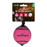 Tenisový míček pro psy, plovoucí, Ø 7,5 cm, růžový – Dog Comets Starlight