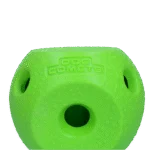 Míček pro psy z TPR gumy, zelený – Dog Comets Treat Lock Ball - Obrázek 2