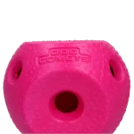Míček na pamlsky pro psy z TPR gumy, růžový – Dog Comets Treat Lock Ball - Obrázek 2