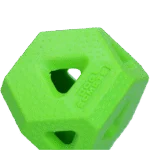 Kostka na pamlsky z TPR gumy na pamlsky a žvýkací tyčinky, zelená – Dog Comets Treat Lock Cube - Obrázek 2