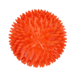 Aportovací hračka ve tvaru vejce s pískátkem a bodlinkami, oranžová L, Ø 100 x 150 mm – Dog Comets Cosmic Egg - Obrázek 3