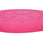 Frisbee pro psy z pěnové gumy, plovoucí, růžové M – Dog Comets UFO Flyer - Obrázek 4