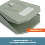 Fontána na vodu s nožním pedálem a přípojkou na zahradní hadici, olivově zelená – Coolpets Splash Water Fountain - Obrázek 5