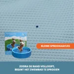 Bazének pro psy s rozprašovači, průměr 120 cm, výška okraje 30 cm – Coolpets Splash Sprinkler Pool - Obrázek 5
