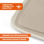 Chladicí podložka pro psy s pevným gelem, béžová, XL 120 x 70 cm – Coolpets Gel Cooling Mat - Obrázek 5
